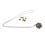 Mini Metal Dice Set Necklace Style 2 with Storage Box, Tiny Polyhedral Toy 13