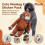(A) 10 Autocollants Singe PVC Mignons pour Enfants 1