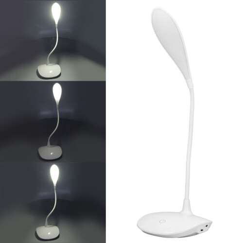 LED Desk Lamp USB Charging Touch Control 3 Modes, 800mAh Battery