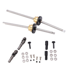 Kit di ingranaggi e albero di trasmissione in metallo resistente per WPL C14, C24, C34 e B14, auto fuoristrada RC in scala 1:16