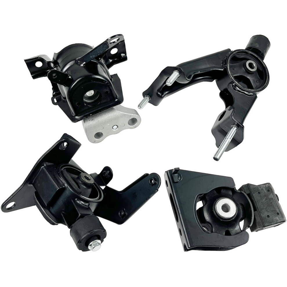 4Pcs Engine Motor Mount Kit For 2009Â2013 Toyota Corolla/Matrix & 2009Â2010 Pontiac Vibe (1.8L Auto) Â Compatible With A62015, A62023, A62027, 9009879618959