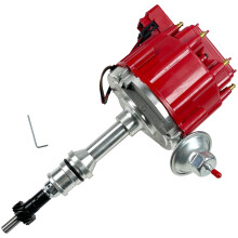 HEI Ignition Distributor with 65K Coil for Ford SBF