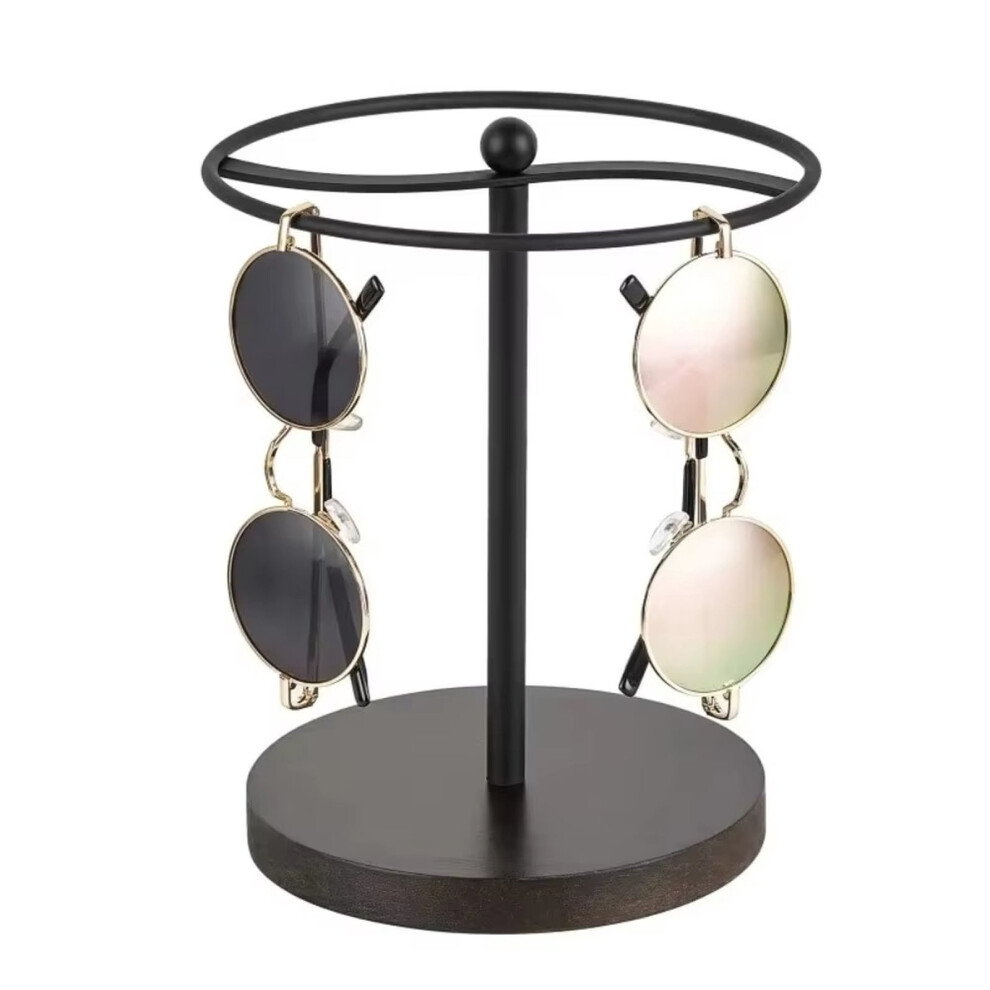 Sunglasses Organizer Stand 3-Tier Metal Rack for 12 Pairs