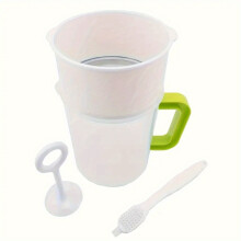 Versatile Soy Milk Maker Strainer Cup for Nut Milk, Yogurt, Juice, Tea – Compatible with Soy Milk Makers