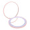 Wireless Charging LED Makeup Mirror Handheld Rechargeable Compact Touch Control Adjustable Brightness Simulated Natural Light Clear Image Lightweight 1