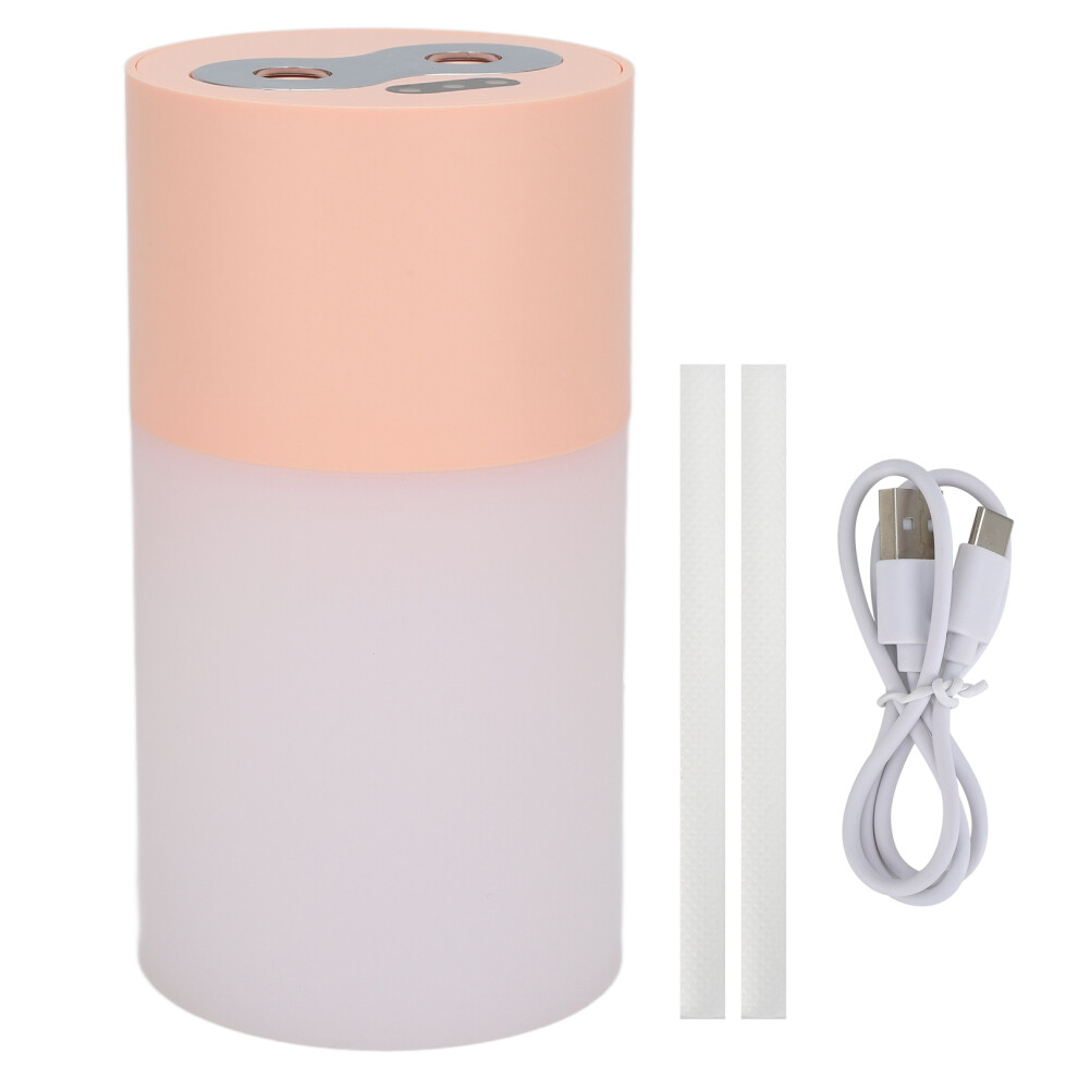 Compact Cool Mist Humidifier Featuring Timer Shutdown And Power Failure Protection Dual Nozzle Rechargeable Mini Humidifier With Adjustable Spray