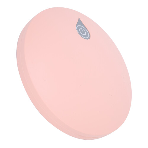 Wireless Charging LED Makeup Mirror Handheld Rechargeable Compact Touch Control Adjustable Brightness Simulated Natural Light Clear Image Lightweight 2