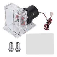 Premium Material Water Cooling Pump for PC, Thick Pipe Wall Waterproof Complete Pump Accessories Quick Heat Dissipation High Efficiency Silent Water
