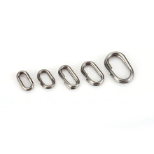 180Pcs Stainless Steel Fishing Split Rings Kit