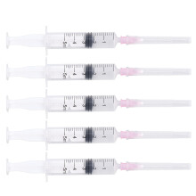 5 Stück 5 ml Kunststoff-Tintenfülldüse mit Skala für Tintenpatronen