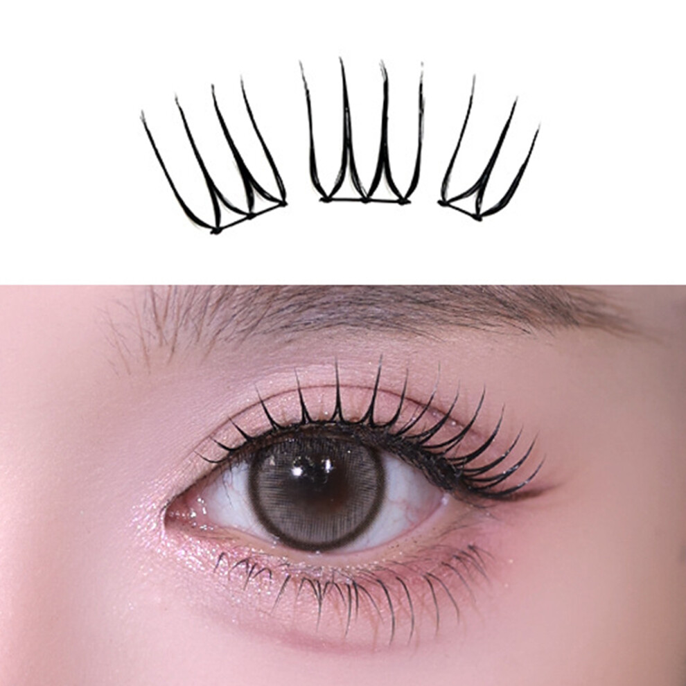 Zhouq-Outdoors 8-12Mm Black C Curl Eyelash Clusters