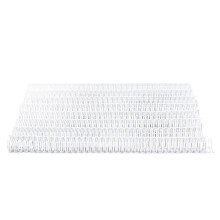 100PCS White Spiral Wire Binding Spines 9/16 Inch 34 Teeth 120 Sheets