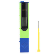 Digital Water Tester High Accuracy PH Meter EC TDS Tester With Calibration Powder Mini Sized Ideal Tester For Home Garden Pool Aquarium Use