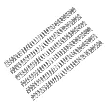 100PCS A4 Binding Wire 1/2in Diameter 34 Loops Black