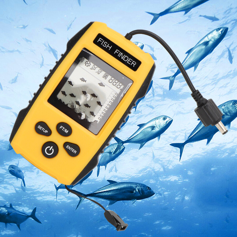 TL88 Portable Fish Depth Finder, LCD Screen