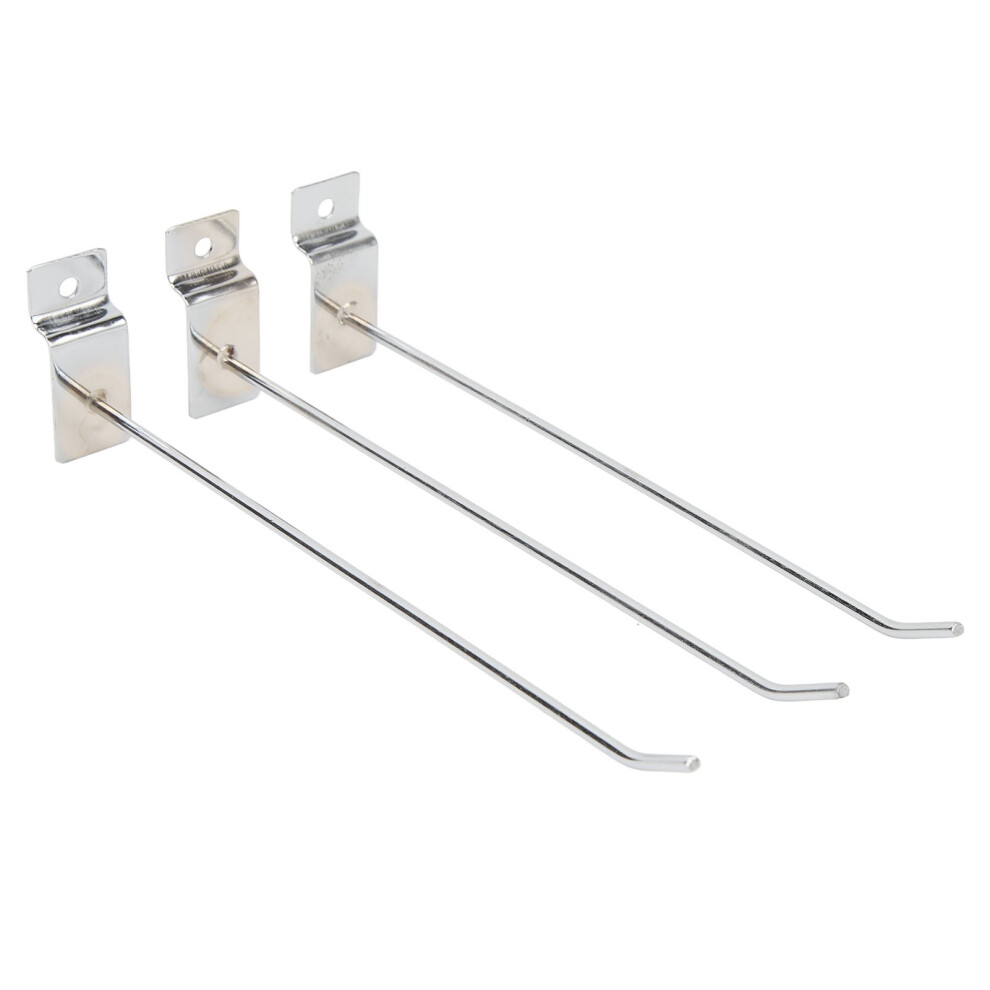 50Pcs Aluminum Alloy Slat Wall Hooks 20Cm For Shop & Home 6921387685434