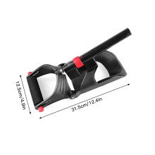 Wrist & Forearm Strengthener Arm Exerciser, 12.4" Black