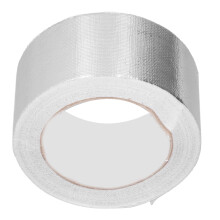 Fiberglass Aluminum Foil Tape 25m Heat-Resistant Duct Repair 6cm