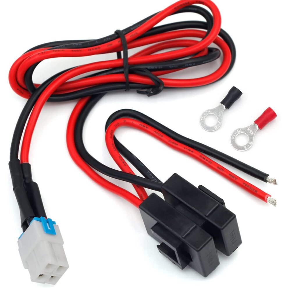 4-Pin 12Awg Dc Power Cable Compatible With Yaesu, Kenwood, Icom & Alinco Radios 9009879623649