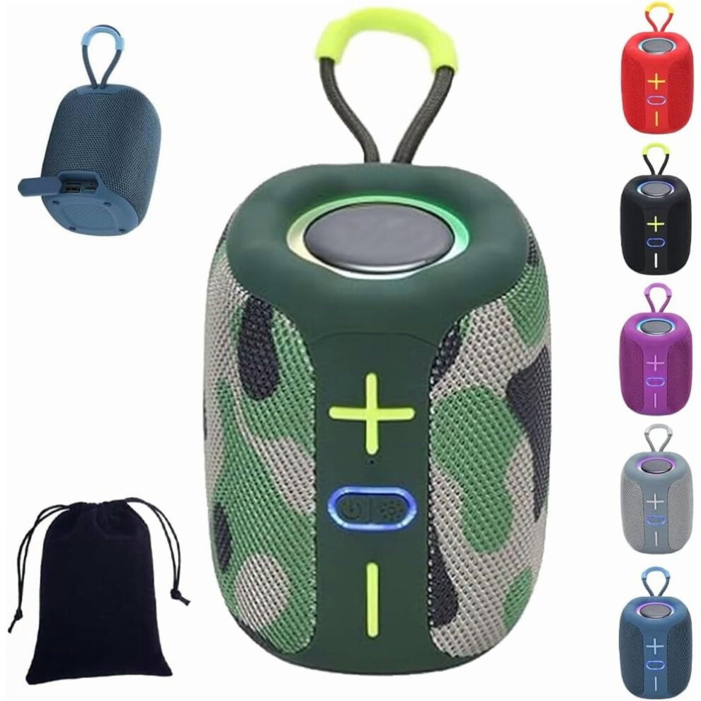 Camouflage Wireless Bluetooth Speaker Â Waterproof & Dustproof, Portable For Home, Outdoors, Travel 9009879623984