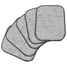 Multipurpose Wire Dishwashing Rags (5 Pcs), Reusable Non-Scratch Metal Scrub Pads & Sponge Cloths for Wet/Dry Kitchen Cleaning, Sinks – Compatible