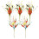 Easter Floral Picks Artificial Egg Stems Berries Carrots 1