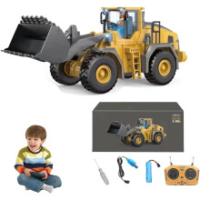 Mudsterz RC Excavator & Trucks Set – 2.4GHz, Alloy, Lights & Sounds, Compatible with Mudsterz Construction RC