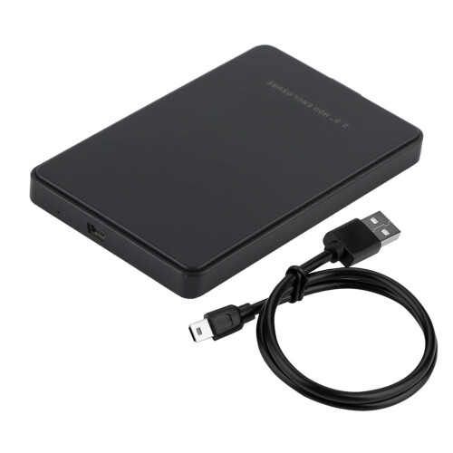 Plug And Play IDE Hard Drive Enclosure With Downward Compatible USB2.0Interface, High Speed HDD Case External Storage Device, LED Indicator Light