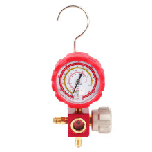 Manometro per refrigerante ad alta affidabilità per R407C e R134A, manometro a collettore con scala chiara, compatibile con diversi refrigeranti,