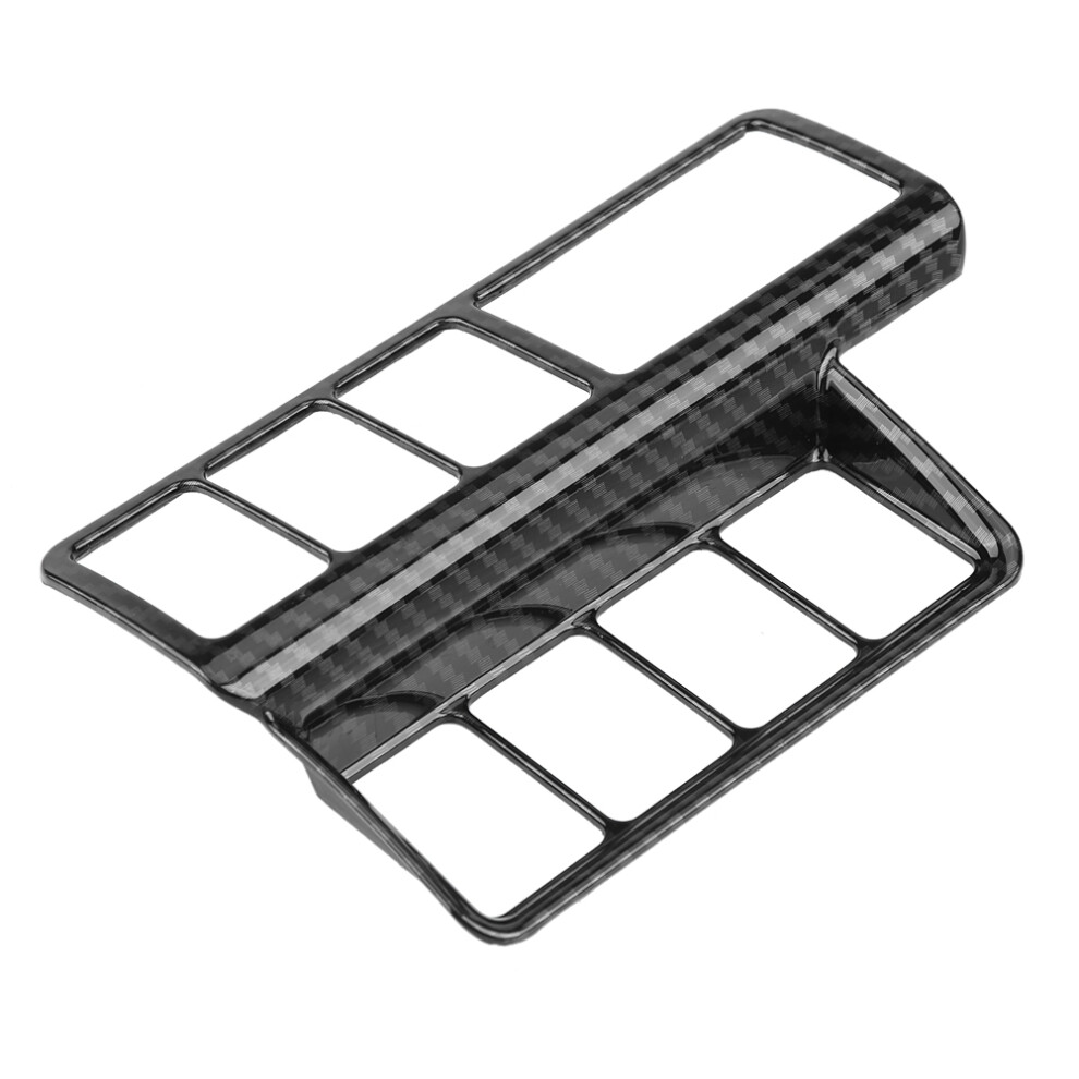 Self-Adhesive Carbon Fiber Dashboard Trim For Vehicles, Console Switch Panel Cover With Sturdy And Durable Build - Enhance Appearance & Easy 9557311543104