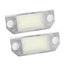 LED-takarekisterikilven valo suoraan alkuperäisen laitteen vaihtomahdollisuudella, helppo asentaa, 6000K, puhtaan valkoinen, vedenpitävä,