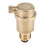 Βαλβίδα εξαερισμού ηλιακού θερμοσίφωνα DN15Brass G1/2 Υψηλής θερμοκρασίας αντίστασης 3