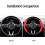 Steering Wheel Cover Anti-Slip Breathable Universal for 4