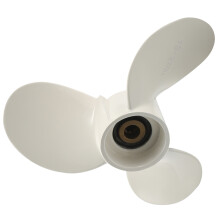 Premium utombordsmotorpropeller med aluminiumlegeringsstruktur, genomgående avgasrör för smidig drift, bränsleeffektiv och hållbar båtpropeller