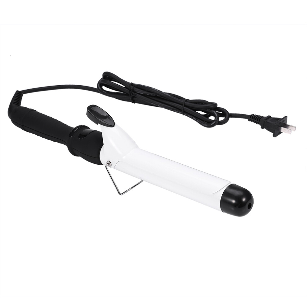 Worldwide Voltage Curling Iron With Ceramic Barrel Tourmaline Ceramic Coating Styling Tool Adjustable Temperature Fast Heat Up Even Heat Distribution