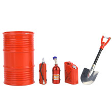 RC Metal Shovel Tools Compatible With1/10RC Cars, Metal Shovel Simulation Accessories With Beautiful Appearance And Easy Installation, Important