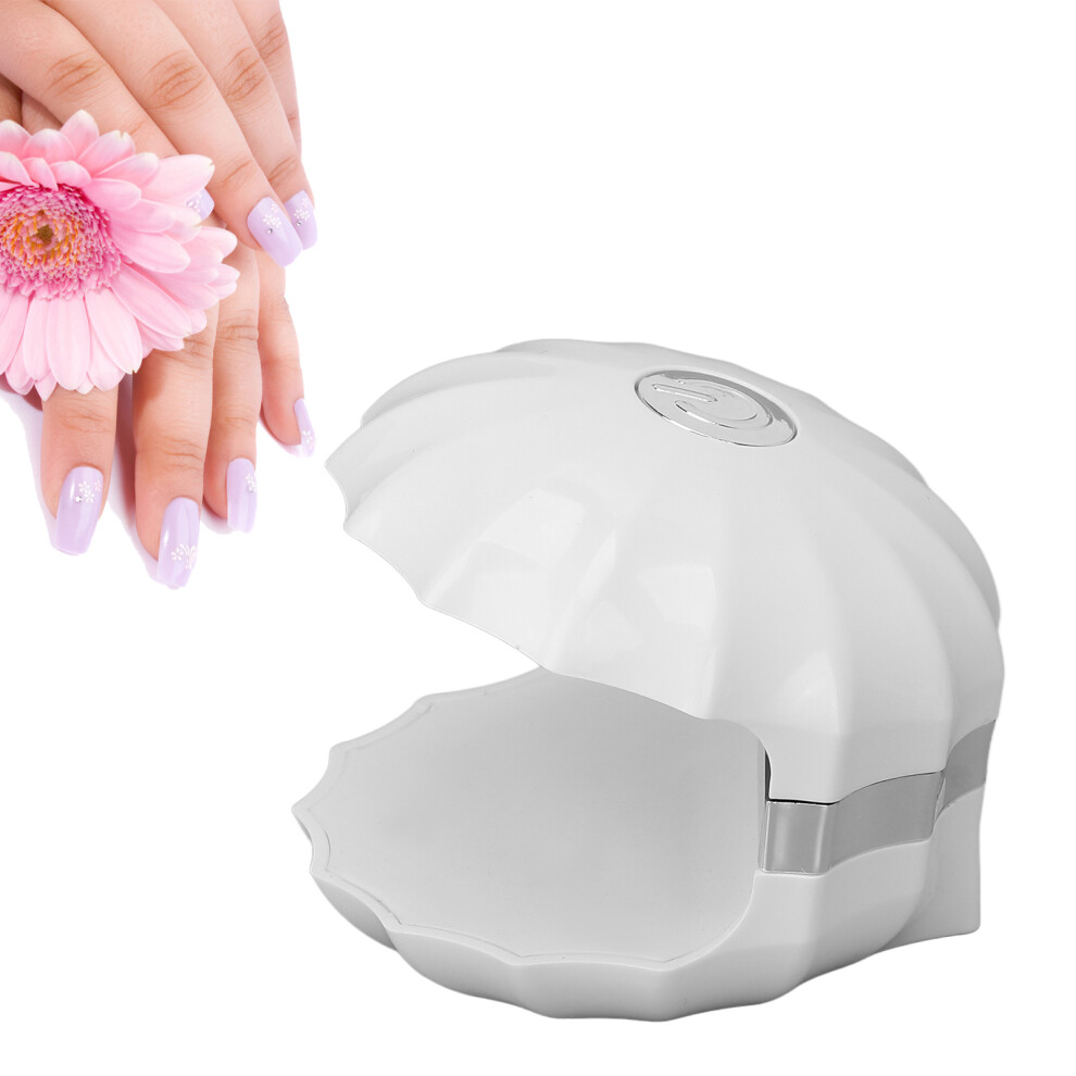 18W Mini Dual Light Nail Gel Dryer with 5 Chips & ABS Material