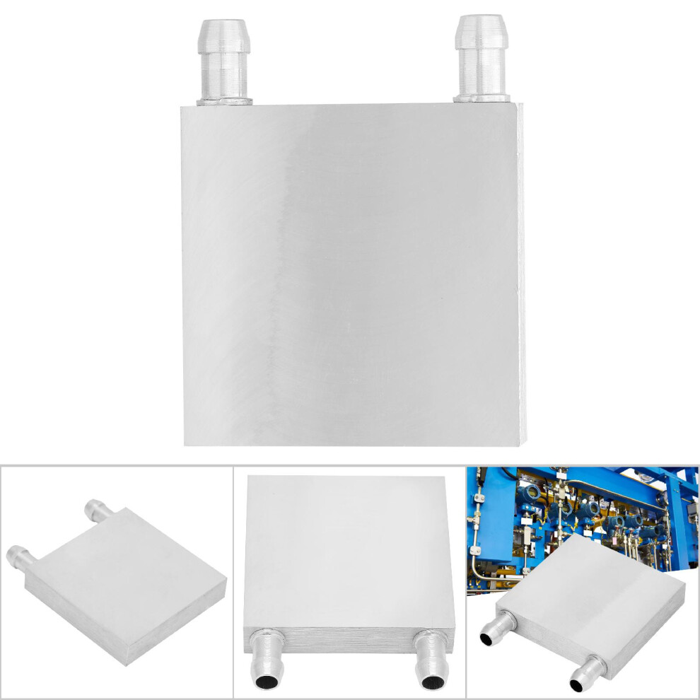 Flat Copper Aluminium CPU Waterblock
