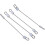 Lightweight Durability Stainless Steel Cable With Breaking Force Protection Waterproof Cable Wide Application Safety Double Pull Wire Rope Secure 2