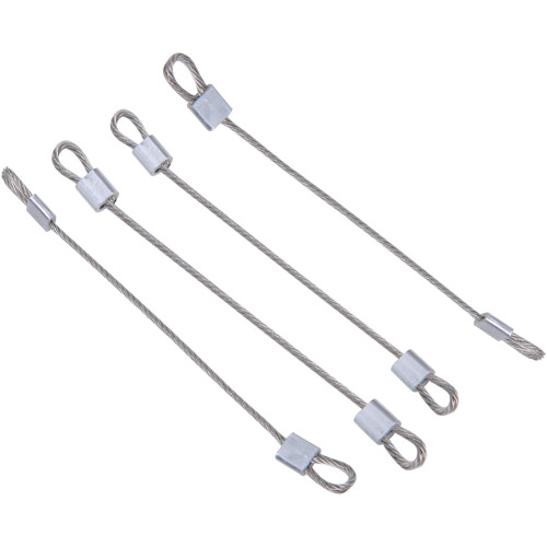 Lightweight Durability Stainless Steel Cable With Breaking Force Protection Waterproof Cable Wide Application Safety Double Pull Wire Rope Secure 1
