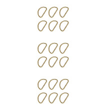 60Stk D Ring Gold Für Gürtel Hundehalsbänder Und Bastelprojekte