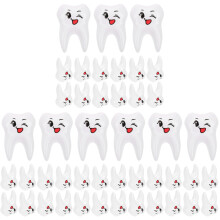 45Pièces Fausses Dents En Plastique Cadeau Pour Enfants