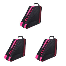 3Stk Tragbar Roller Schuhe Beutel Pink Für Kinder Mit Starkem