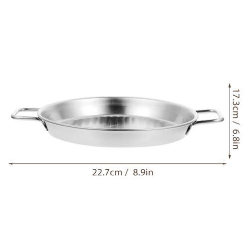 Robust Pizzapfanne, Antihaftbeschichtet, Mit Griffen 2