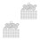 100Pcs Silver 2026 Graduation Tassel Charms for DIY Craft Projects 5