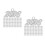 100Pcs Silver 2026 Graduation Tassel Charms for DIY Craft Projects 6