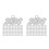 100Pcs Silver 2026 Graduation Tassel Charms for DIY Craft Projects 7