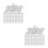 100Pcs Silver 2026 Graduation Tassel Charms for DIY Craft Projects 8