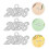 100Pcs Silver 2026 Graduation Tassel Charms for DIY Craft Projects 10