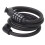 Secure Steel Cable Lock for Bikes, Motorcycles & Scooters, 2M 1